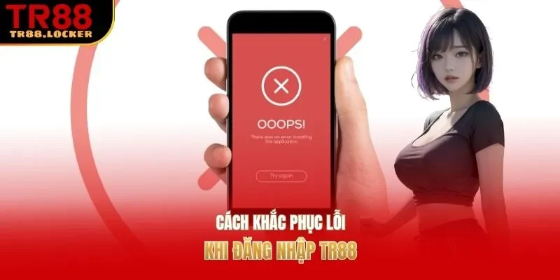 Cách khắc phục lỗi khi đăng nhập TR88